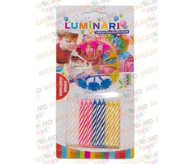 Luminari decorative 12/12 bicolor