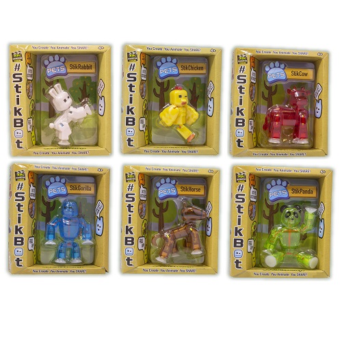 Figurina STIKBOT S2 PETS diverse modele