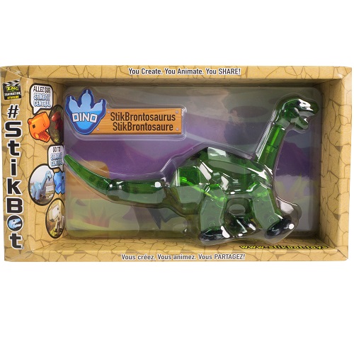 Фигурка для анимационного творчества STIKBOT MEGA DINO - БРОНТОЗАВР