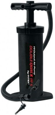 Ручной насос "Double Quick III", шланг с 4 насадками, 48 см, INTEX