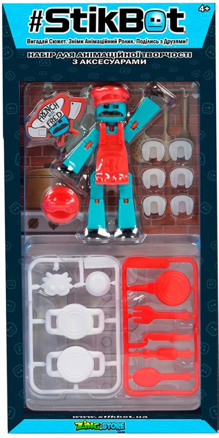 Set de joaca pentru creativitate STIKBOT S4-BUCATAR
