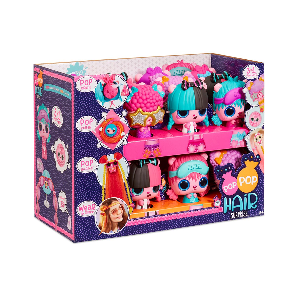 Pop set. Игровой набор Pop Pop hair. Pop Pop hair 561873 игрушка. Игровой набор POPPOPS. Кукла расческа с сюрпризом.