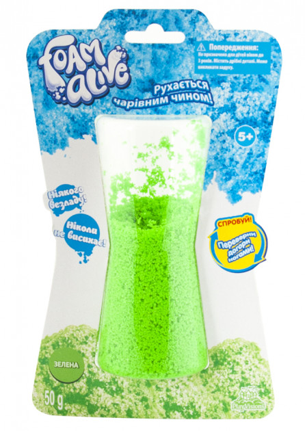 Spuma modelatoare verde Foam Alive
