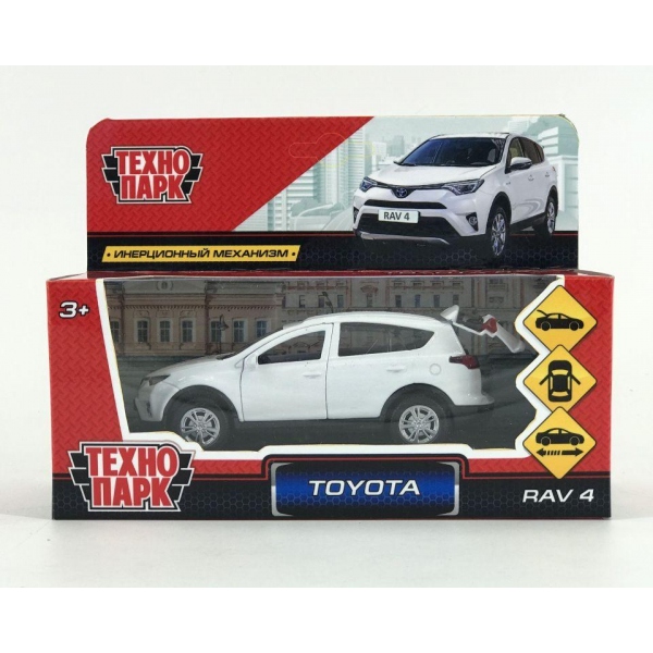 Masina Model - TOYOTA RAV4 (alb, 1:32)