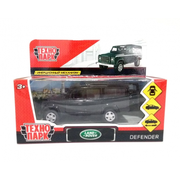 Автомодель Технопарк LAND ROVER DEFENDER черный 1:32