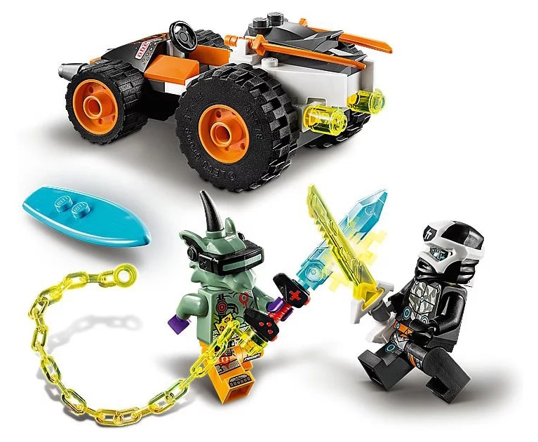 lego ninjago cole car