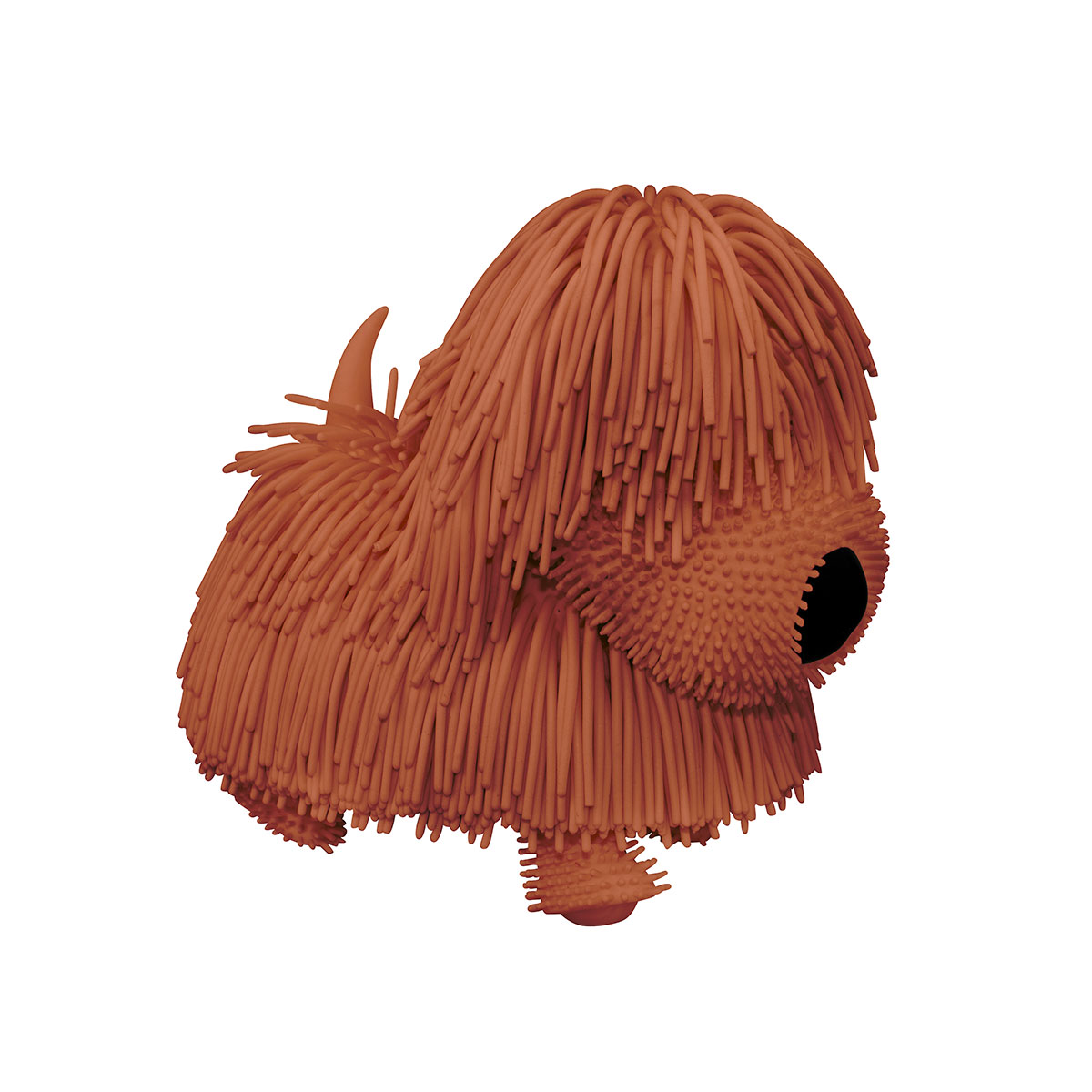 Jucarie muzicala interactiva Catelus cafeniu Jiggly Pup