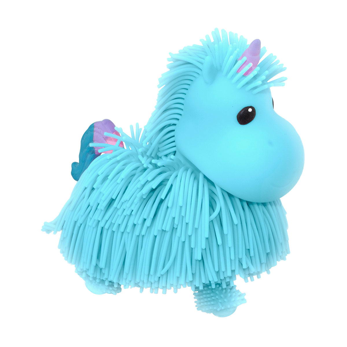 Jucarie muzicala interactiva Unicorn albastru Jiggly Pup
