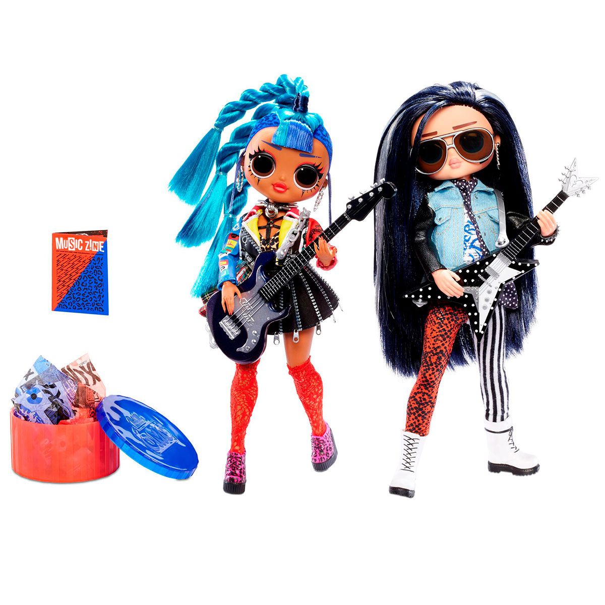 Set 2 Papusi L.O.L. Surprise! Seria O.M.G. Remix Duet