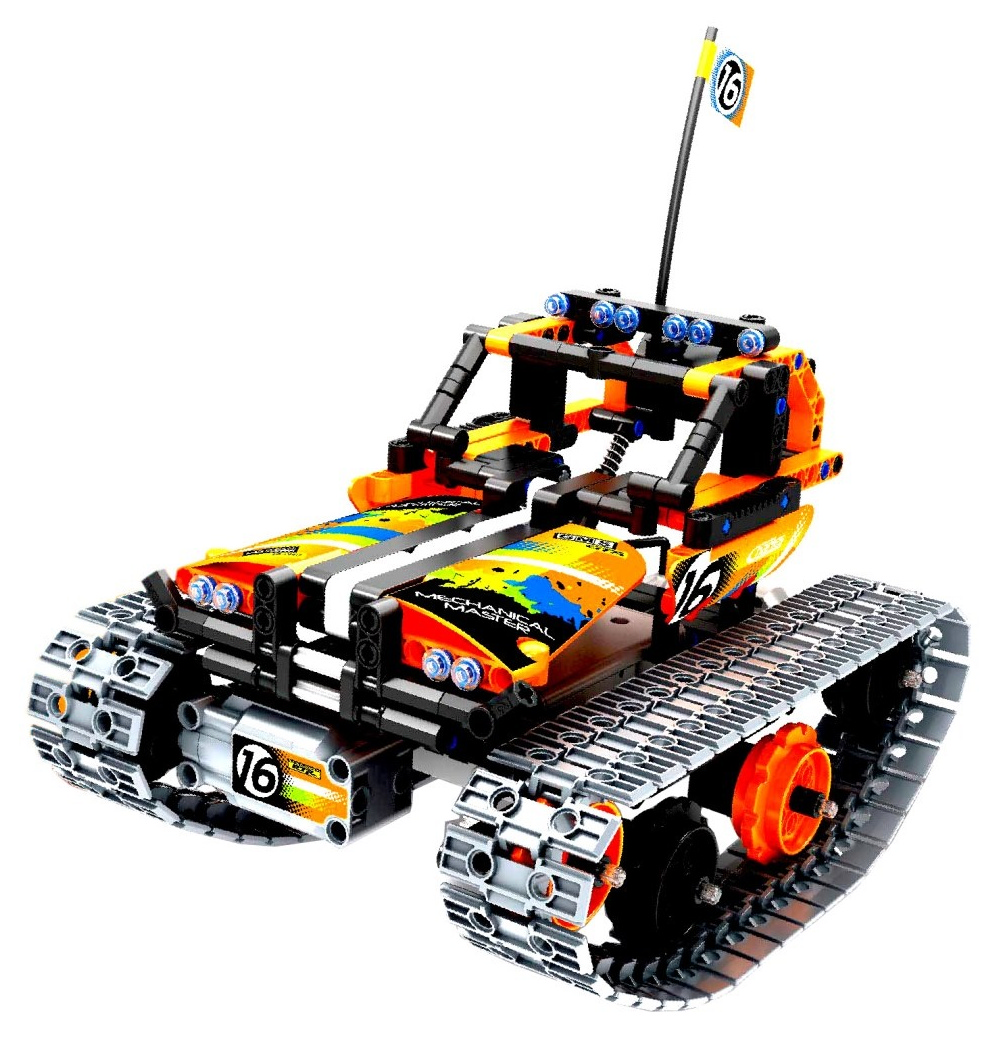 XTech Bricks: 3in1, Stunt Car, R/C 4CH, 392 pcs