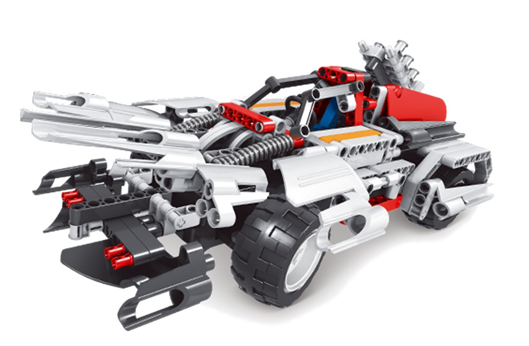 XTech Bricks: 2in1, 2Sport Cars, R/C 4CH, 326 pcs