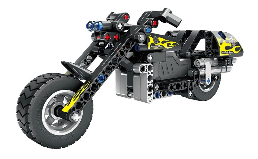 XTech Bricks: Pull Back Motorbike, 183 pcs