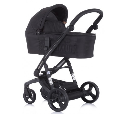 Chipolino Коляска 3-в-1 Electra KKEL0202BBK черная рамка/черный