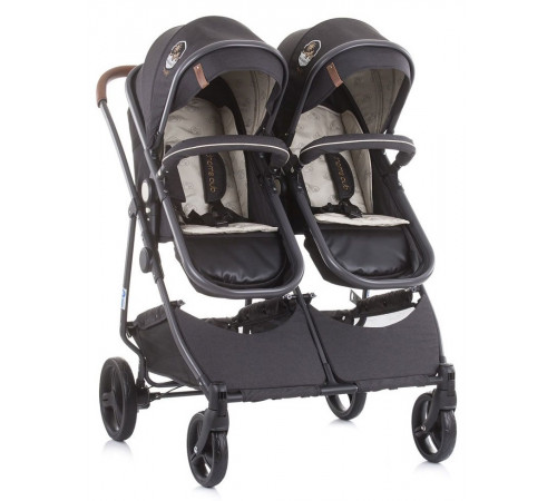 Chipolino Коляска для двойни Duo Smart KBDS02103VA ваниль