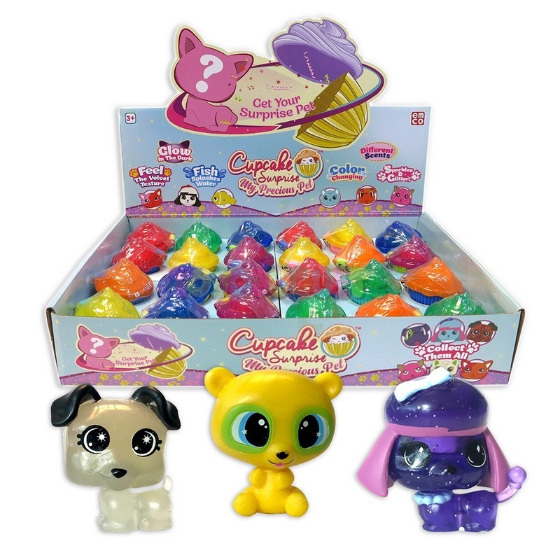 Mini figurina Cupcake Surprise animalut My Precious Pet