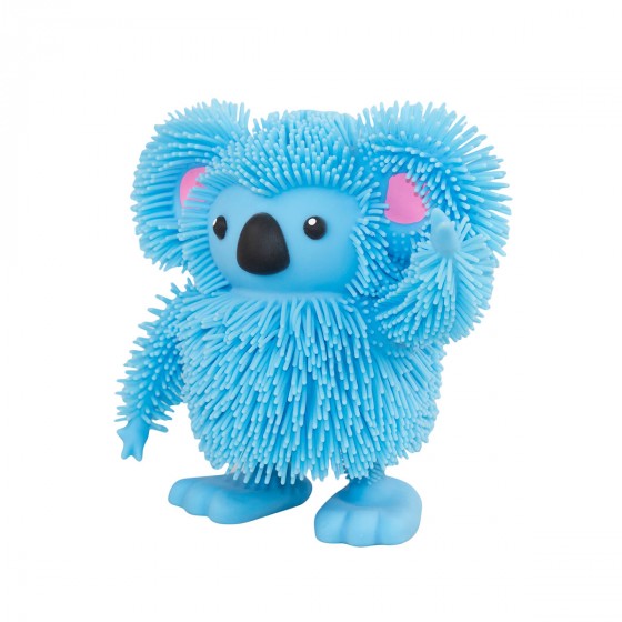 Jucarie muzicala interactiva Koala albastra Jiggly Pup