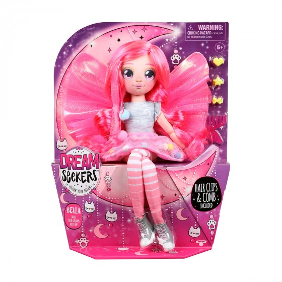 Papusa cu corp moale Dream Seekers - Bella (cu accesorii)