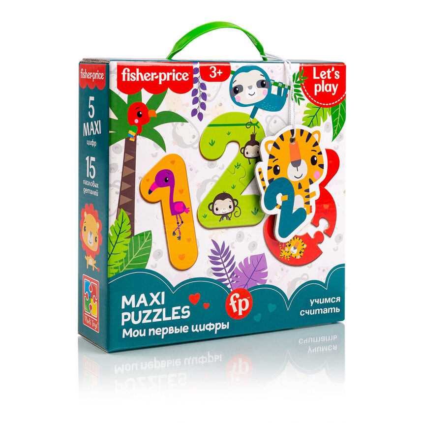 Maxi Puzzle Fisher Price Cifrele