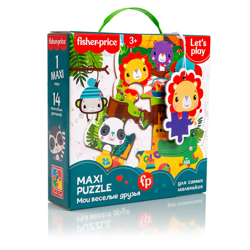 Maxi Puzzle Fisher Price Счастливые друзья Влади