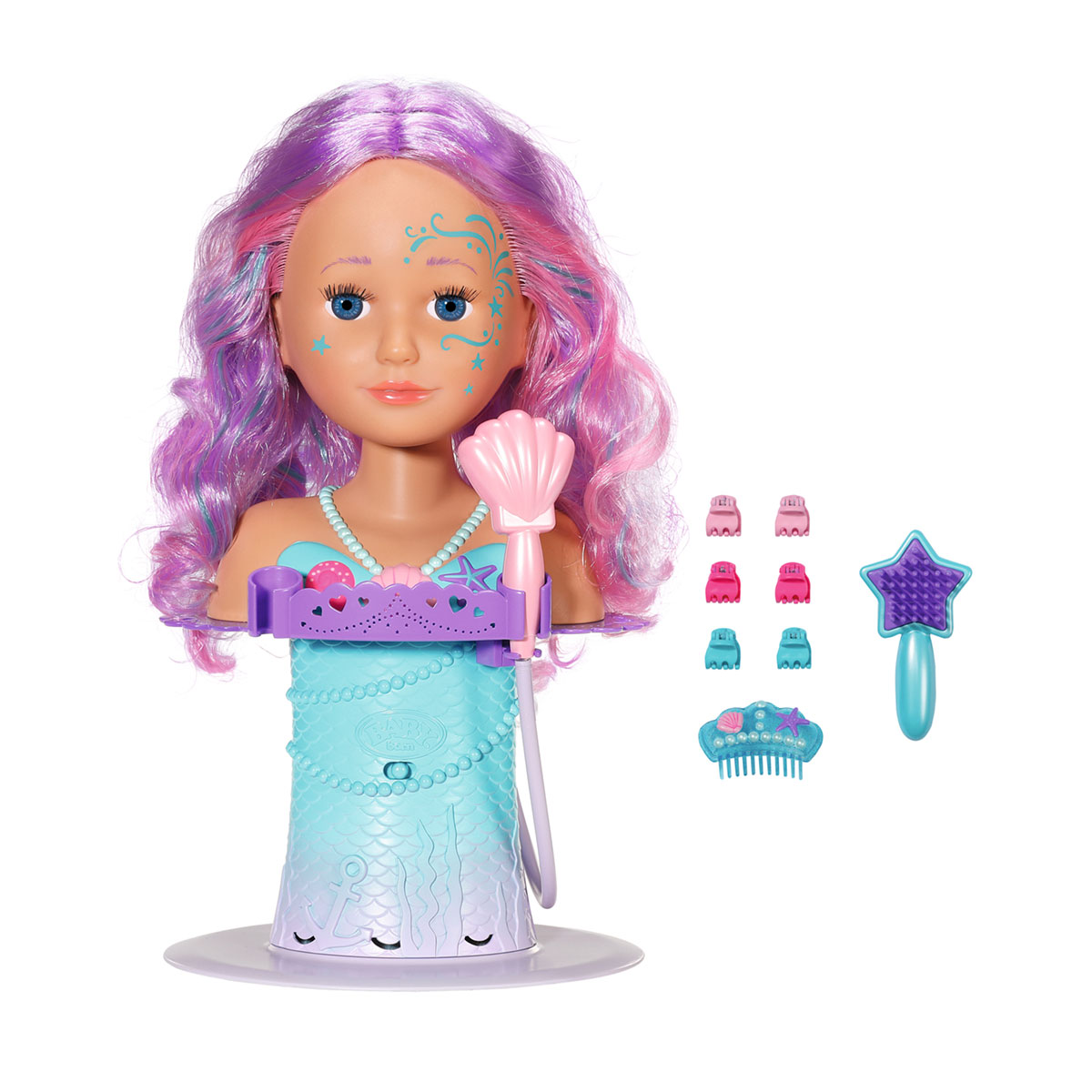 830550 Набор головок для кукол Baby Born Mermaid с душевой системой