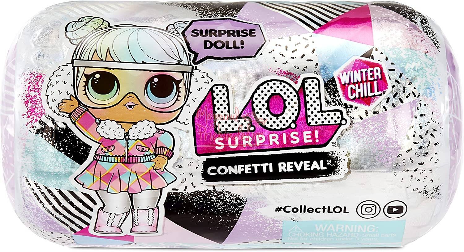 576600 Set papusa L.O.L. Surprise! Winter Chill Confetti Reveal
