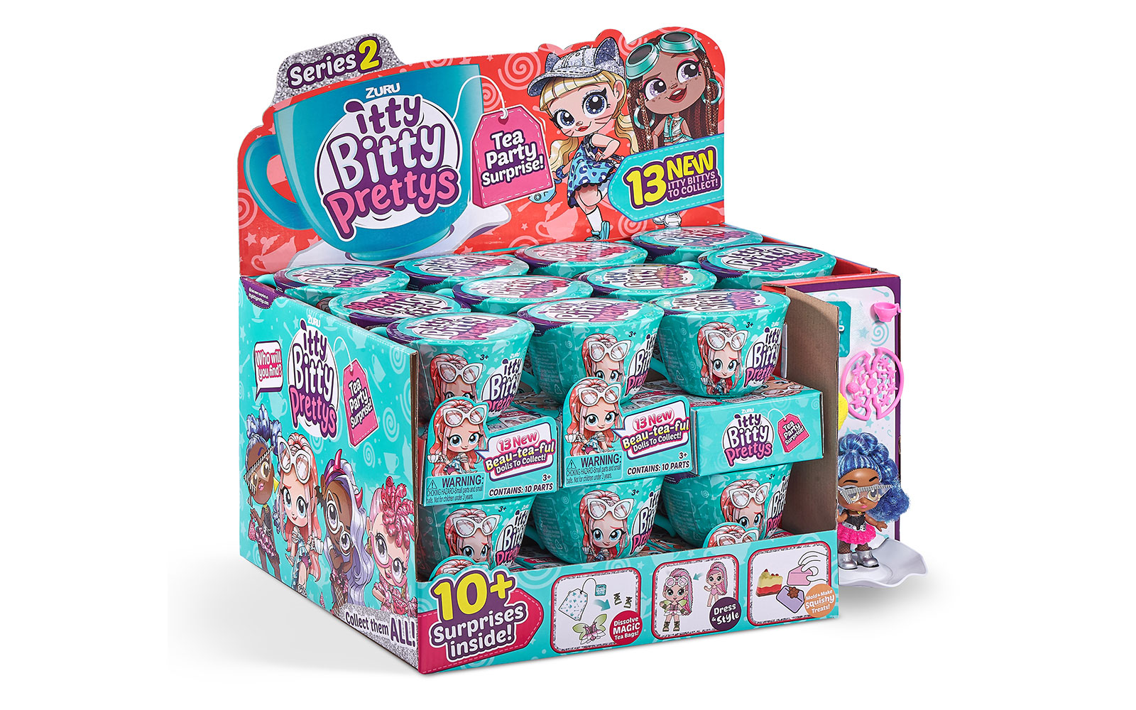 Игровой набор-сюрприз с куклой Itty Bitty Prettys, серия 2 ZURU 01376