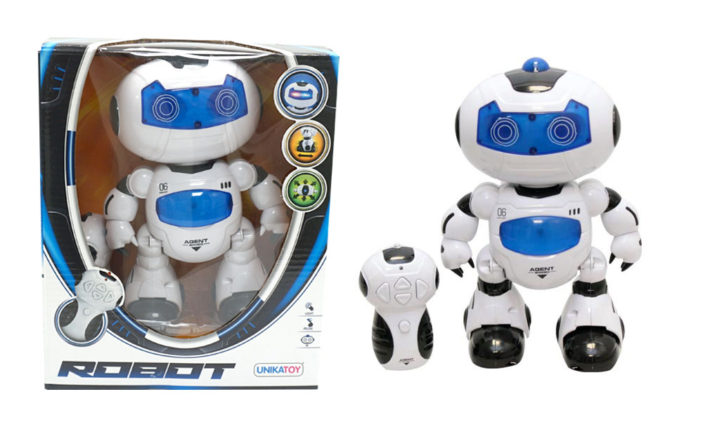 Robot cu R/C AGENT UNIKATOY 22CM 24825