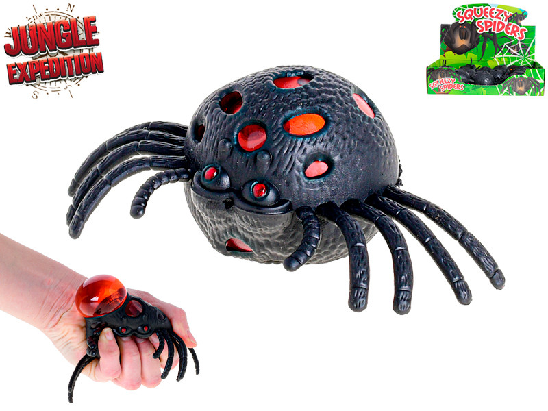 Jucarie Paianjen antistres 8cm Jungle Expedition