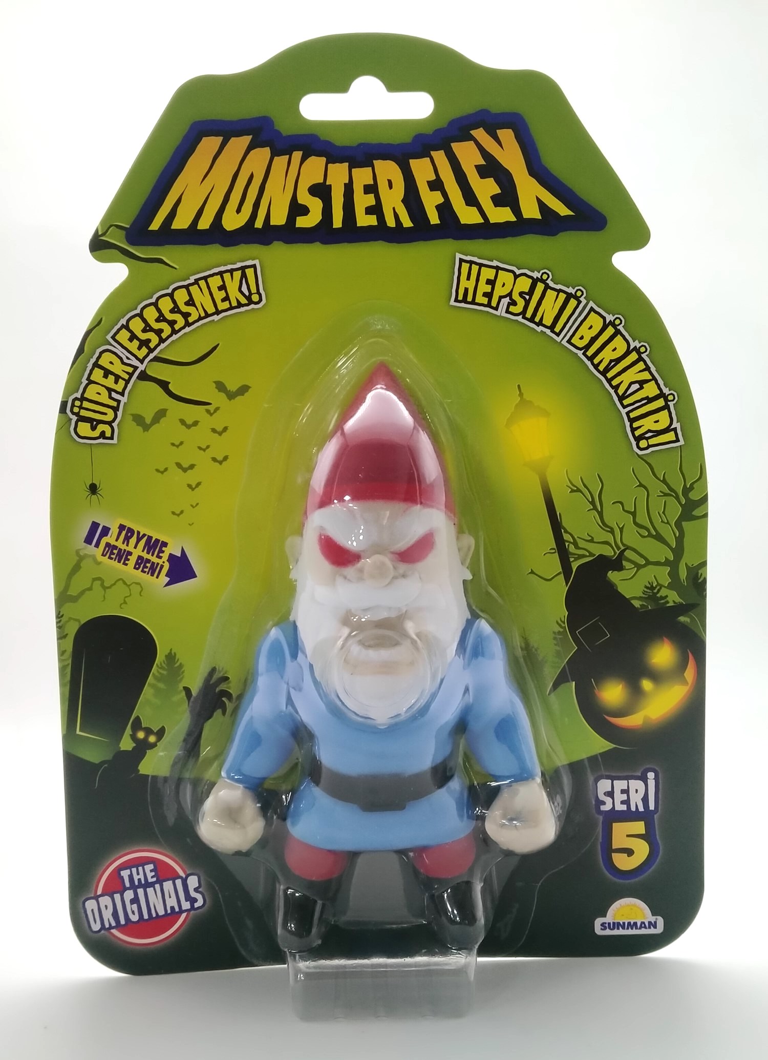 Эластичная фигурка Monster Flex, Серия 5, ЗЛОЙ ГНОМ