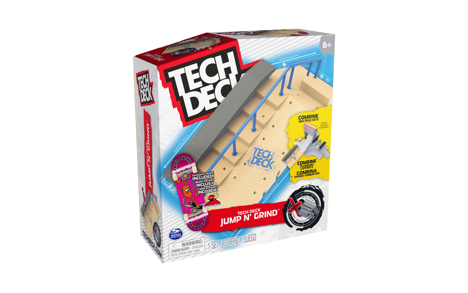 750042 Set de joaca Tech Deck Park Jump N' Grind Creator