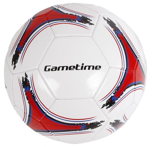 Minge de fotbal marime 5 din piele sintetica Gametime