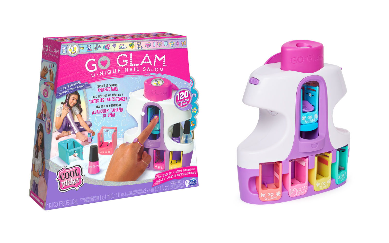 Маникюрный набор Go Glam U-Nique Nail Salon Cool Maker 39151