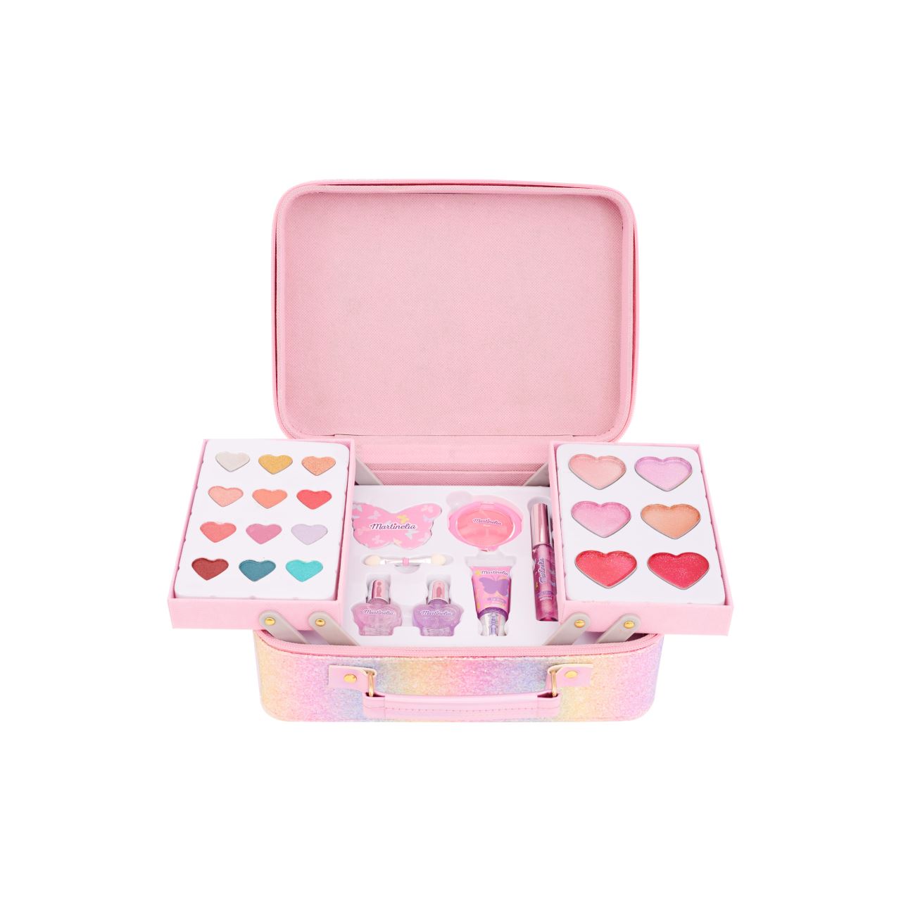 Caseta produse de machiaj Butterfly Shimmer Wings Martinelia
