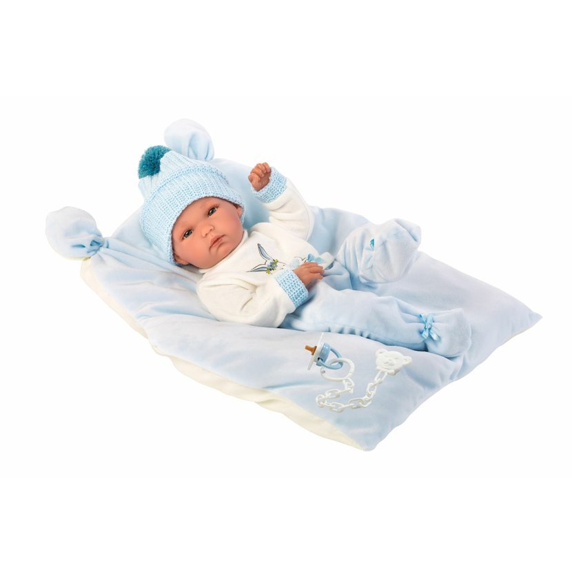 Кукла-мальчик с мягким телом New Born 35см Llorens