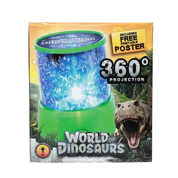 Lampa-proiector Lumea Dinozaurilor