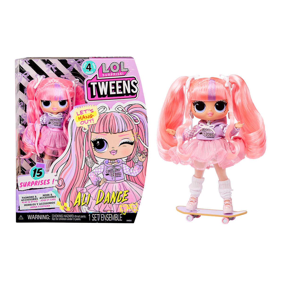 Игровой набор с куклой L.O.L. Surprise! серии Tweens" S4 – Али Денс"
