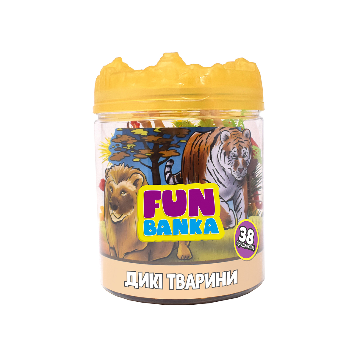Игровой мини-набор Fun Banka – Дикие животные