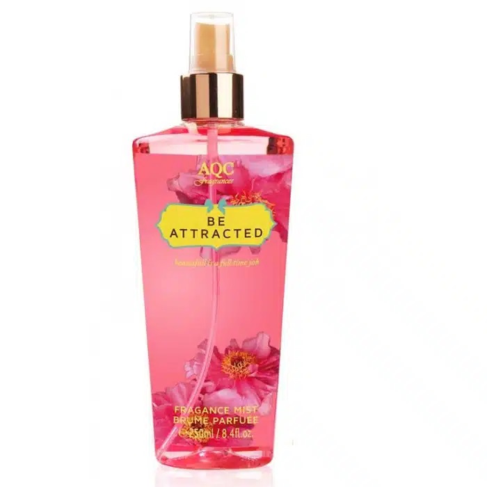 Apa de toaleta AQC FRAGRANCES BODY MIST 250ML BE ATTRACTED