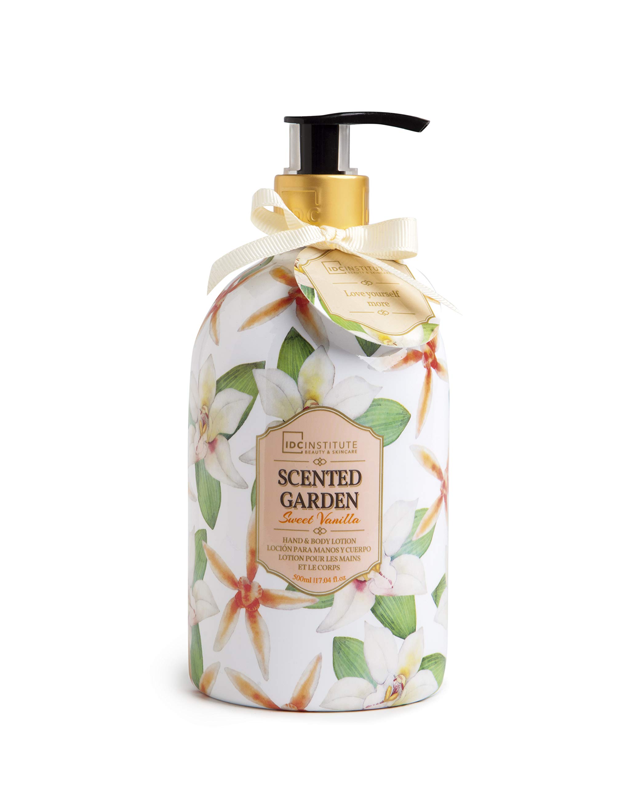 Lotiune pentru maini si corp Scented Garden Vanilla IDC Institute 500 ml
