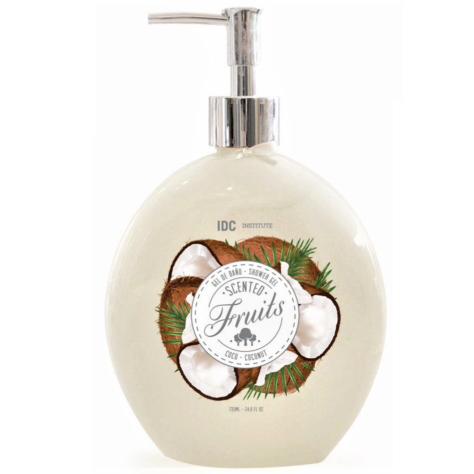 Gel de dus cu aroma de cocos 735ml IDC INSTITUTE