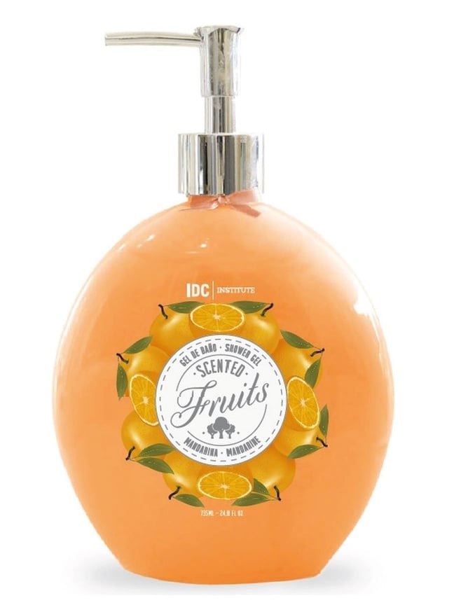 Gel de dus cu aroma de mandarine 735ml IDC INSTITUTE