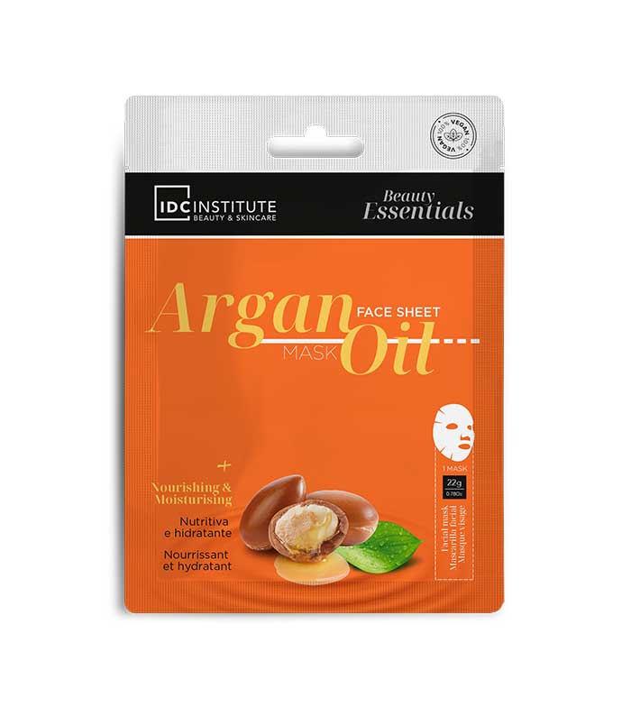 Masca de fata ultra fina cu ulei de argan IDC Institute