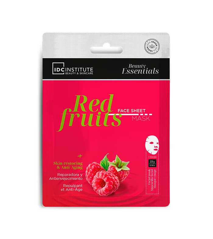 Masca de fata ultra fina cu extract de fructe rosii IDC Institute