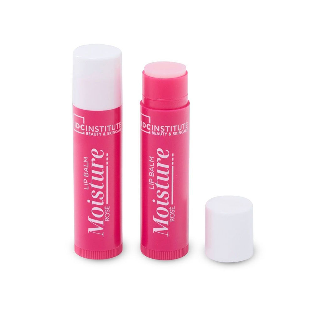 Set 2 balsamuri de buze cu hidratare intensa Moisture Rose Duo IDC Institute 2x4g