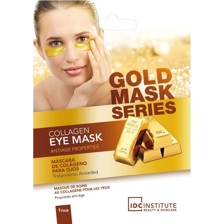 Masca pentru ochi cu efect de anti-imbatranire Gold collagen IDC Institute 8 g