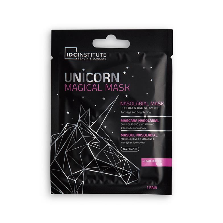 Masca cu Colagen si Vitamina C nazolabiala Unicorn Magical IDC Institute 12 g