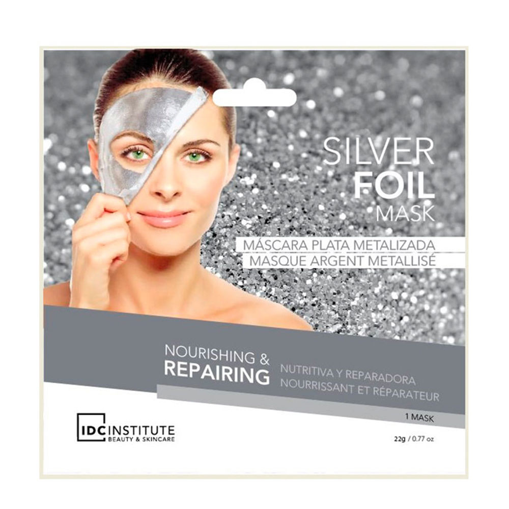 Masca pentru fata hranitoare si reparatoare Silver Foil IDC Institute 22 g
