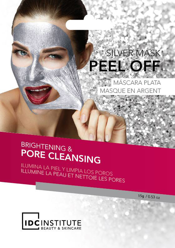 Masca pentru fata curatare si stralucire Silver Peel Off IDC Institute 15 g