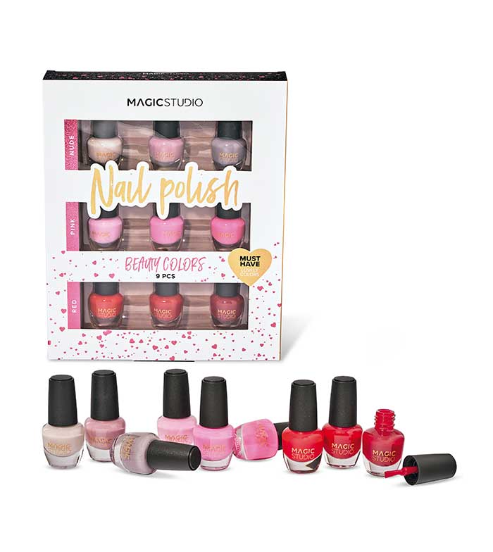 Set cu 9 oje diverse culori Magic Studio Colorful