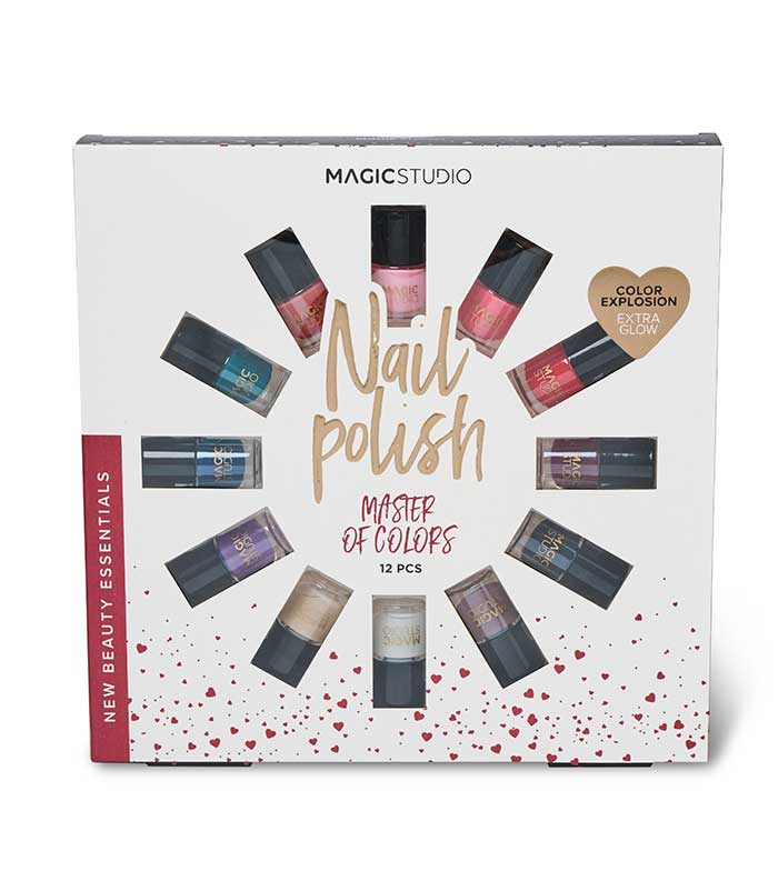 Set cu 12 oje diverse culori Magic Studio Colorful